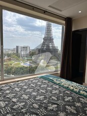 Two Bed Furnished Apartment Available For Sale Faccing Eiffel Tower Bahria Town