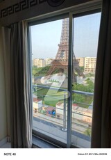 515 Sqft 1 bed apartment facing Eiffel tower for sale in Quaid block bahria town lahore Bahria Town Quaid Block