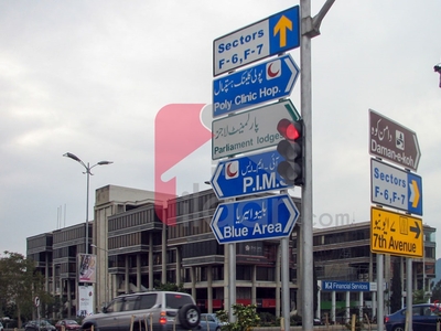 106.7 Marla Commercial Plot for Sale in Blue Area, Islamabad
