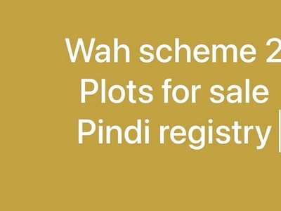 Plot for sale wah scheme 2