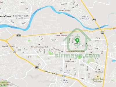 1 Kanal Plot For Sale In Block D Dha Phase 2 Islamabad