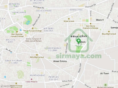 12 Marla Plot For Sale In Shah Rukn E Alam Colony Multan