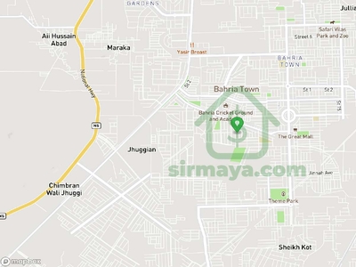 5 Marla Corner Plot For Sale In Iqbal Block Bahria Town Lahore