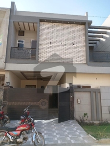 5 Marla 2 story House for sale in model city 1 canal road Faisalabad Model City 1