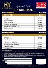 GFS Gold Mall North Town Residency Phase 1 Shops Available