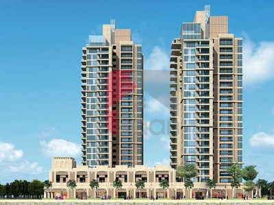 1 Bed Apartment for Sale in Emaar Coral Towers, Phase 8, DHA Karachi