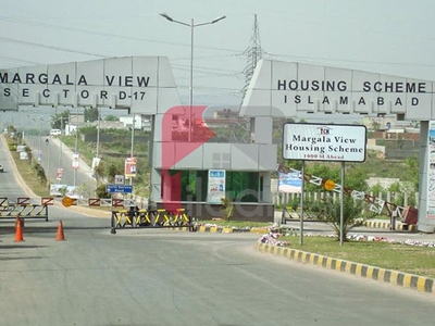 1 Kanal Plot for Sale in Margalla View Housing Society, D-17, Islamabad