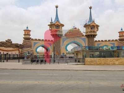 1000 ( square yard ) commercial plot for sale in Theme Park Commercial, Bahria Town, Karachi