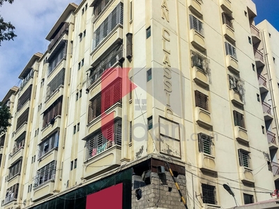 1350 ( sq.ft ) apartment for sale ( fourth floor ) in Farhan Classic, Block 13, Gulistan-e-Johar, Karachi