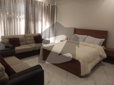 1 Bed Fully Furnished Apartment Front View Available For Rent In Bahria Town Phase 4 Bahria Town Phase 4