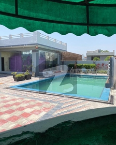 1 Kanal fram house With Seewingpool And Green Lawan For Rent In Bedian Road Lahore Bedian Road