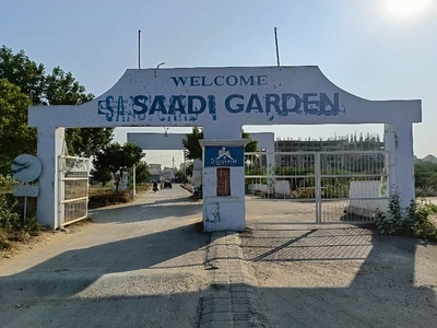 120 Gaz West Open transfer plot for sale in SAADI GARDENS