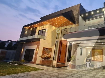 2 kanal Brand New Super Luxury Modern Design Double Height lobby House for sale in Valencia Town Valencia Housing Society