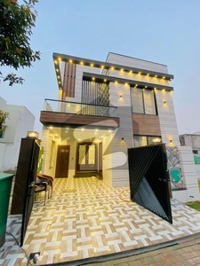 5 Marla Beautiful Designer Brand New Corner House For Sale Bahria Town Shershah Block