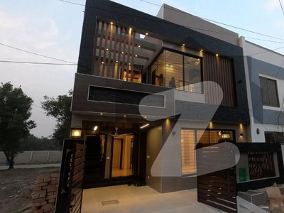 5.5 Marla Brand New Lavish House Available For Sale In Bahria Town Lahore. Bahria Town Sector C