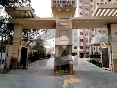 Flat Available For Sale In Harmain Royal Residency Boundary Wall Project 3 Bed Dd Gulshan-e-Iqbal Block 1