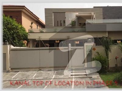 Kanal House Top Location Of Phase 5 For Sale In Lahore DHA Phase 5 Block E