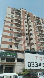 Like New And Moderately Designed 1100 Square Feet 2 Bedroom With Attached Wash Room 1 Drawing And 1 Good Lounge, 1st Floor ,5th Floor And 10th Floor Al Minal Tower