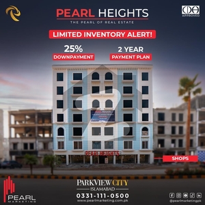 Pearl Heights 1 Bed Apartment For Sale Park View City Downtown Block