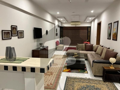 Three bedroom fully furnished apartments for rent Bahria Enclave Sector H