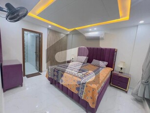 1 BED FULLY FURNISH APARTMENT AVAILEBAL FOR RENT IN BAHRIA TOWN LAHORE Bahria Town Quaid Block