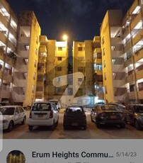Flat For Sale in Erum Heights Gulistan e Jouhar Gulistan-e-Jauhar Block 13