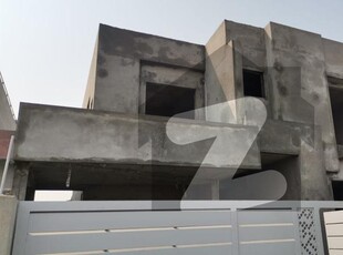 Frame Construction Corner Full Basement One Kanal Grey Structure House For Sale DHA Phase 7 Block Y