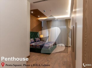 two bed APPARTMENT available FOR RENT IN GOLD CREST Penta Square By DHA Lahore