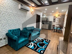 Brand New 517 Square Feet One Bedroom Fully Furnished Luxury Apartment Is Available For Sale In Iqbal Block Nearest To Clock Tower & Grand Masjid Bahria Town Lahore Bahria Town Iqbal Block