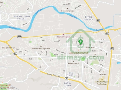 1 Kanal Plot For Sale In Sector A Dha Phase 2 Islamabad