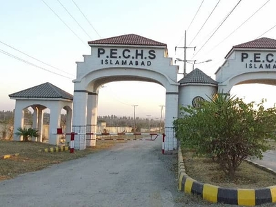 Main Double Road Residential Plot Of 1 Kanal In PECHS - Block A Is Available