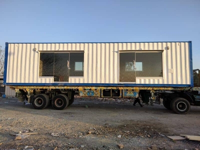 porta cabin office container Prefab Homes with aluminum finishing