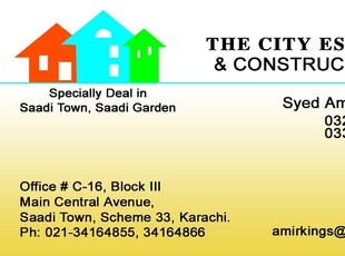 120, 240, 400 Sq Yd Plots Sell Purchase in Saadi Town And Saadi Garden
