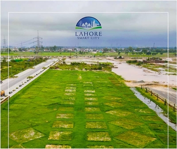 Lahore Smart City, Overseas Central, 10 Marla Residential Plot For Sale. 50% Paid. Main's Back.