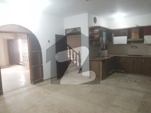 Main Road 2nd Floor 2bed Drawing Lounge Portion Available for rent Gulshan-e-Iqbal Block 13/D-2