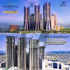 Two Bedroom Flat For Sale In Goldcrest Views 2 Tower C Near Giga Mall, World Trade Center DHA-2 Islamabad Goldcrest Views