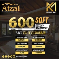1 Bed Luxury Apartment At KUWAIT MALL In Bahria Town Lahore Bahria Town Nishtar Block