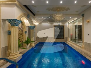 SWIMMING POOL THEATER MODERN DESIGN FULLY FURNISHED BRANDED SPANISH HOUSE DHA Phase 6