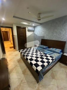 Grand Luxurious Semi Furnished Apartment 2 bed rooms For Rent Gulberg 2