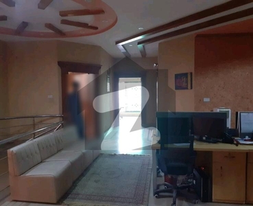Johar Town Phase 2 Block J3 Upper Portion Sized 15 Marla Available For upper portion for Rent semi commercial 65*Road for software of house IT office Johar Town Phase 2 Block J3