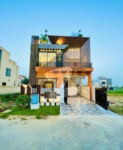 Near To Park 5 Marla Most Beautiful Design Bungalow For Sale DHA 9 Town