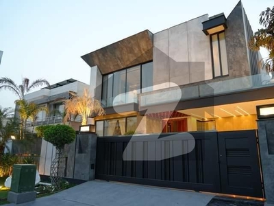One Kanal Brand New Luxury Ultra-Modern Design Most Beautiful Full Basement Fully Furnished Home Theater Swimming Pool Bungalow For Sale At Prime Of DHA Lahore Near To Commercial Market DHA Phase 6 Block A