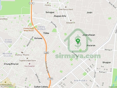 1 Kanal Pair Plot For Sale In Block X Dha Phase 8 Lahore