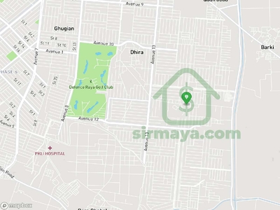 1 Kanal Plot For Sale Dha Phase 7 In Lahore