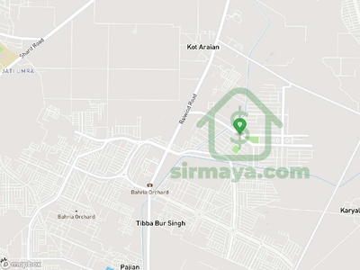 1 Kanal Plot For Sale In Nishtar Block Chinar Bagh Scheme Lahore