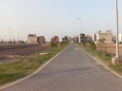10 Marla Centrally Located Plot For Sale in Tulip Ext Block Park View City Lahore