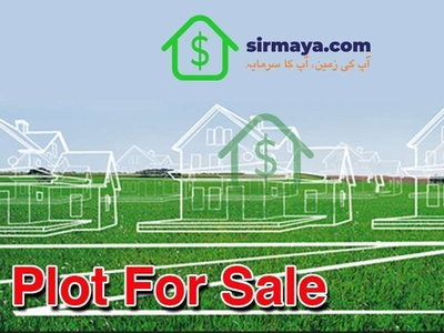 10 Marla Plot For Sale In Block Platinum Park View Society Lahore