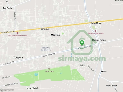 4 Marla Plot For Sale In Lahore