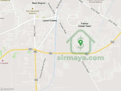 7 Marla Plot For Sale In Block E Fatima Jinnah Town Multan