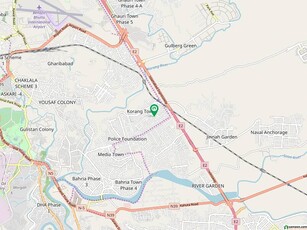 1 Kanal Residential Plot Up For sale In Pakistan Town - Phase 1